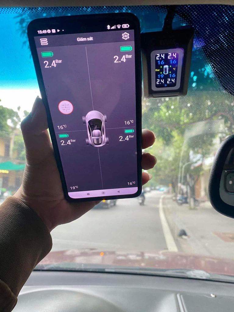 cảm biến áp suất lốp