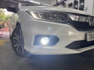 Độ đèn bi gầm cho honda city
