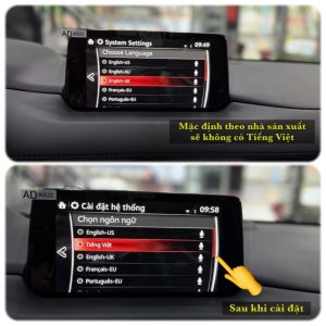 tính năng ẩn mazda kích hoạt